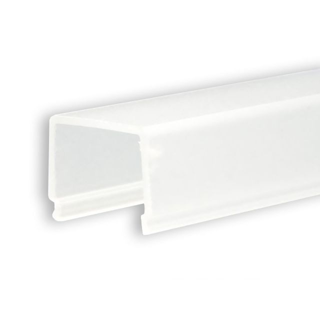Abdeckung eckig, frosted für Profil WING, L: 200cm