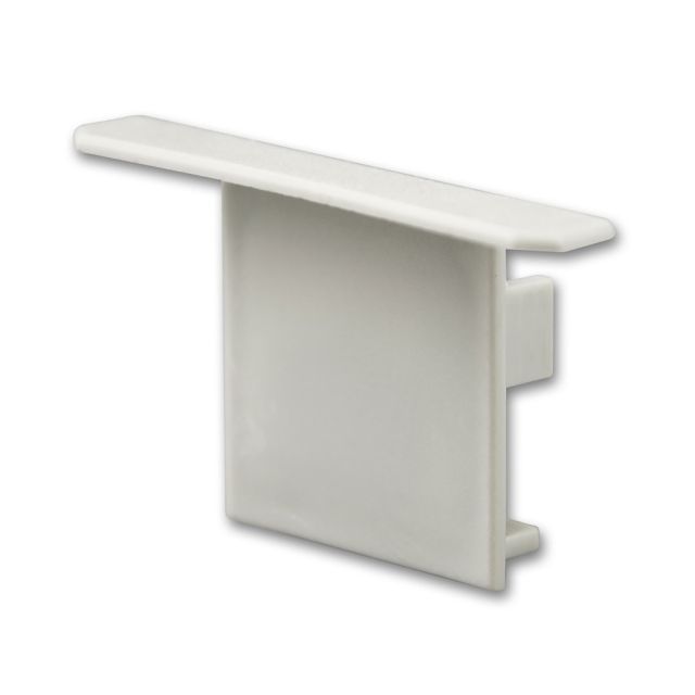 Endkappe für Profil WING20 - Flansch gerade