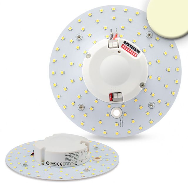 LED Umrüstplatine 160mm, 14W, warmweiß, mit Haltemagnet und HF-Bewegungssensor