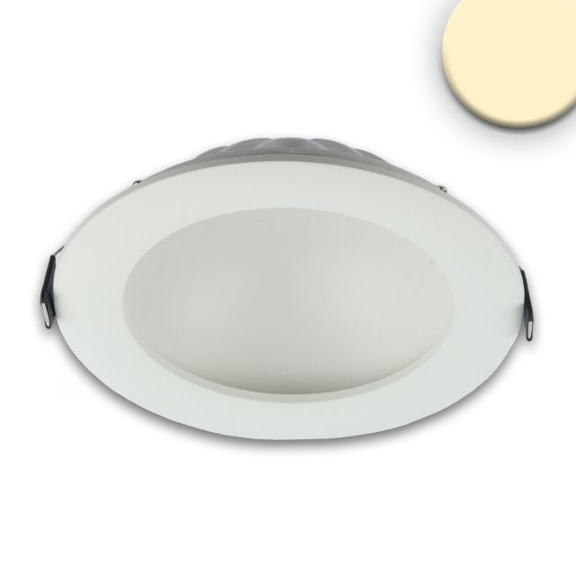 Downlight LED LUNA 15W, luce indiretta, bianco, bianco caldo, dimmerabile