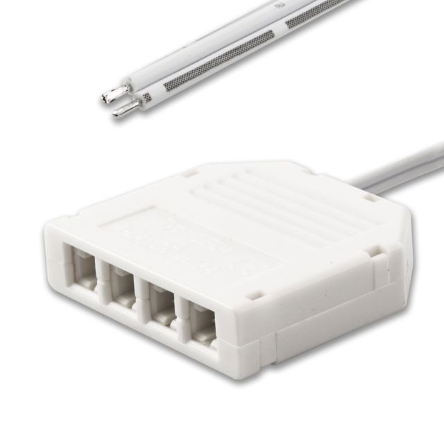 MiniAMP 60cm Litze an 4-fach Verteiler female-Buchse, max. 3A