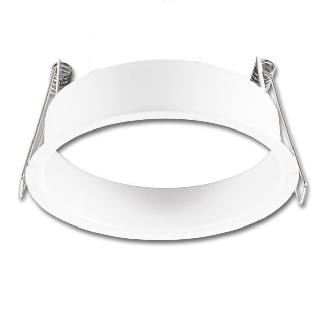 Erweiterungsring rückversetzt rund weiß matt für Sys-68