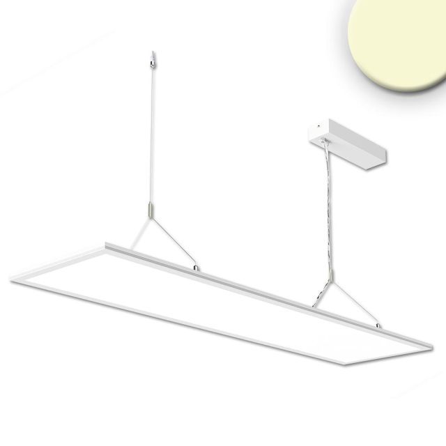 LED Office Hängeleuchte Up&Down, 20W+20W, 30x120cm, weiß, UGR