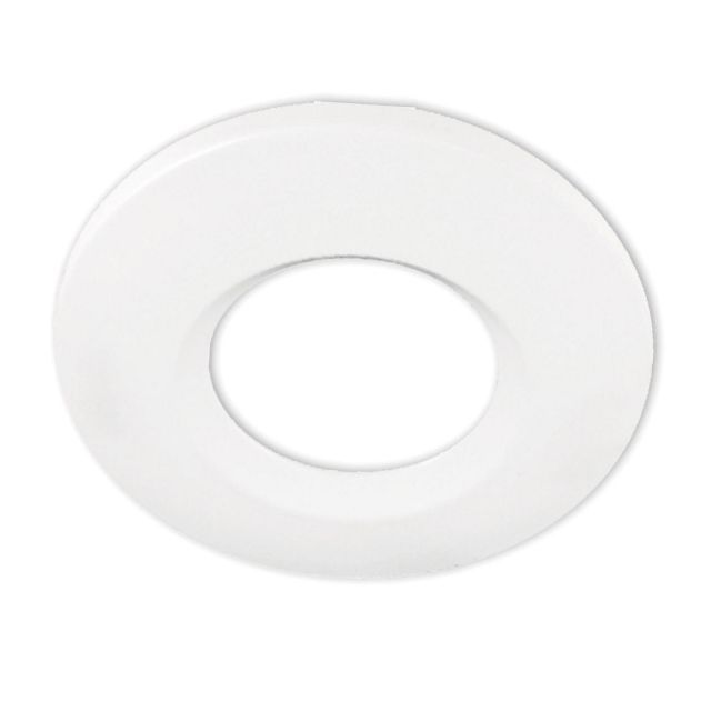 Cover Aluminium rund/Kante weiß matt für Sys-68