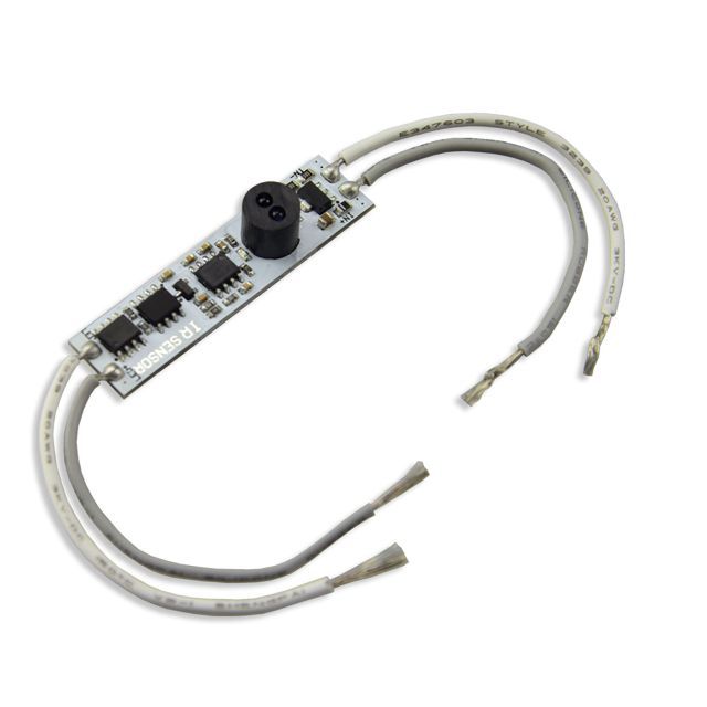 LED Mini PWM-Dimmer mit Wisch-Sensor für Profile, 1 Kanal, 12-24V DC 3A