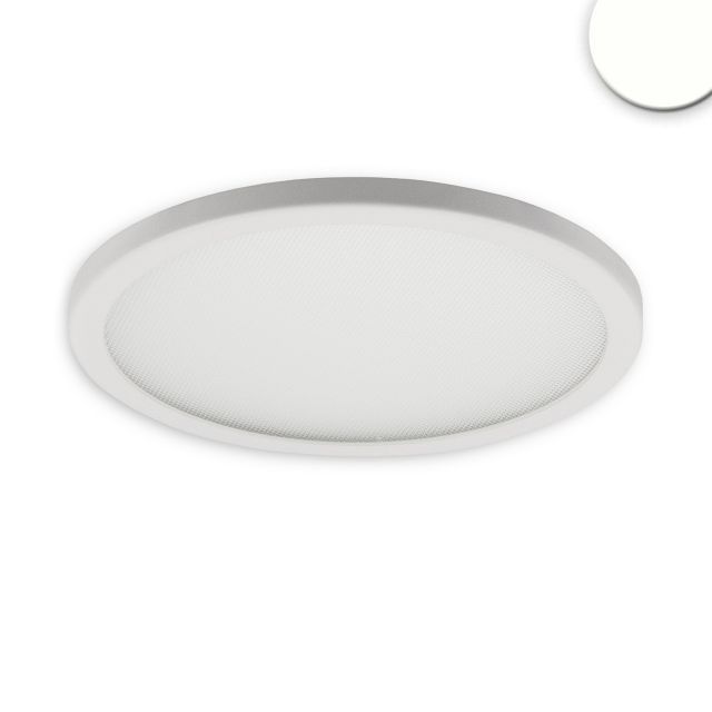 LED Downlight Flex 15W, prismatisch, 120°, Lochausschnitt 50-160mm, neutralweiß