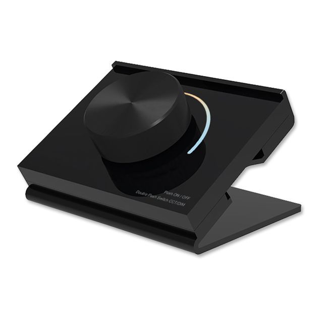 Sys-Pro weißdynamische 1 Zone Tisch-Fernbedienung, schwarz