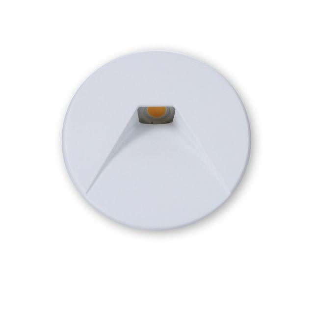 Cover Aluminium rund 2 weiß für Sys-Wall68