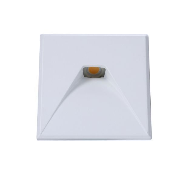 Cover Aluminium eckig 2 weiß für Sys-Wall68