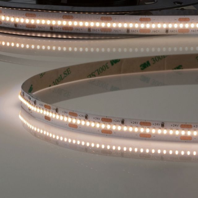 LED CRI940 Linear8 Flexband, 24V DC, 22W, IP20, 4000K, 5m Rolle, 350 LED/m