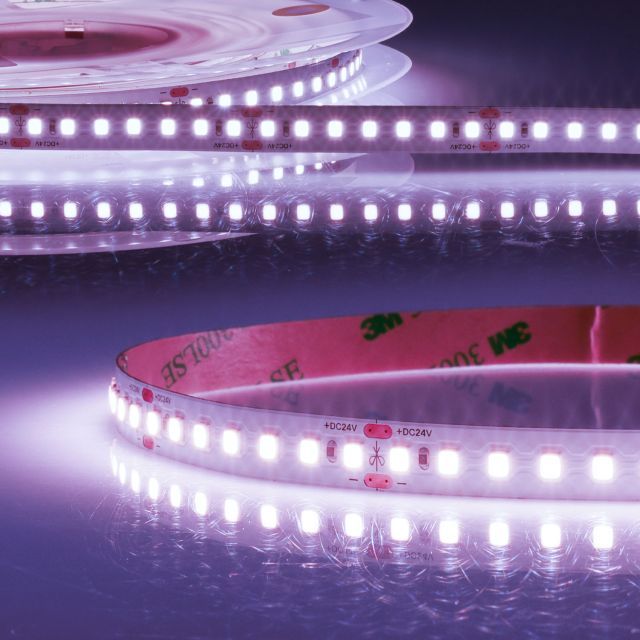 LED CRI Food Flexband Vegetable, 24V DC, 14,4W, IP20, 5m Rolle, 140 LED/m