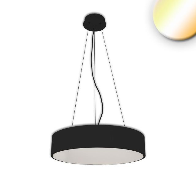 LED Hängeleuchte, DN800, schwarz, 105W, ColorSwitch 3000|3500|4000K, dimmbar