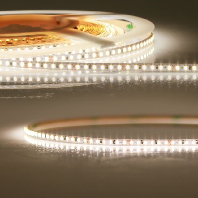 LED CRI819 Flexband, 24V DC, 15W, IP20, Amber, 5m Rolle, 120 LED/m