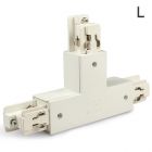 3-Phasen Classic T-Verbinder N-Leiter rechts, Schutzleiter links, weiß