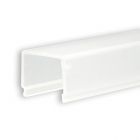 Abdeckung eckig, frosted für Profil WING, L: 200cm