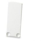 Endkappe EC18 für SURF12 RAIL inkl. COVER4 mit TUNNEL, Alu eloxiert