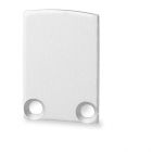 Endkappe EC12 für SURF12 BORDERLESS inkl. COVER3 mit TUNNEL, Alu eloxiert