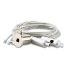 Seilabhängung (2 Stück) mit Rutschklemme, Stahl, silber