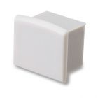 Endkappe EC10 für SURF12 BORDERLESS mit COVER3, ohne Kabelausgang, PVC, grauweiß