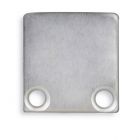 Endkappe EC3 Aluminium für Profil SURF12 FLAT in Verbindung mit TUNNEL, 2 STK, inkl. Schrauben