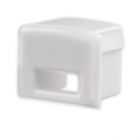 Endkappe EC5 für Profil SURF12 mit Kabeldurchführung, 1 STK