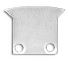 Endkappe EC27 Alu für DIVE12 FLAT mit TUNNEL, 2 STK, inkl. Schrauben