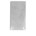 Endkappe EC49 Alu für SURF/DIVE24 mit COVER12, 2 STK, inkl. Schrauben