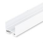 Kabelschleuse TUNNEL für Profile, pulverbeschichtet weiß RAL 9010, 200cm