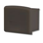 Endkappe EC10B schwarz für Profil SURF12 BORDERLESS, 1 STK