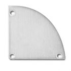 Endkappe EC55 Alu für CORNER20(m. COVER17), rechts/links, 2 STK, inkl. Schrauben