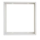 Aufbaurahmen weiß RAL 9016, Höhe 5cm, für LED Panels 625x625, vormontiert zur Schnellmontage