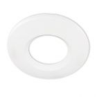 Cover Aluminium rund/Kante weiß matt für Sys-68