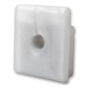 Endkappe EC 57 Silikon für Profil SURF16, 1 STK, mit Kabeldurchführung