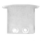 Tappo terminale per profilo IL-ALU20, da incasso, in alluminio anodizzato