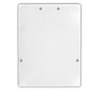 Endkappe EC74 Aluminium weiß für Profil LAMP40, 2 STK, inkl. Schrauben