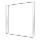Aufbaurahmen weiß RAL 9016 für LED Panel 625x625