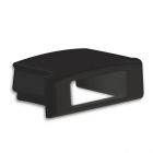 Endkappe EC76B schwarz für Profil PURE14 S mit Kabeldurchführung, 1 STK