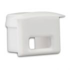 Endkappe EC86 für Profil PURE12 D mit Kabeldurchführung, 1 STK