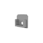 Endkappe E209 für LED Trockenbau T-Profil 14, mit Kabeldurchführung, 1STK