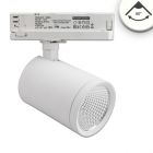 Faretto per binario trifase, 35W, 60°, bianco opaco, 4000K, CRI90