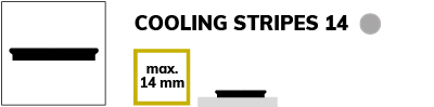 Striscia di raffreddamento 14