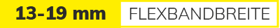 Auf-/Einbauprofile 13-19 mm Flexbandbreite