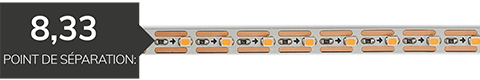 Bande flexibile_8,33_Trennstelle
