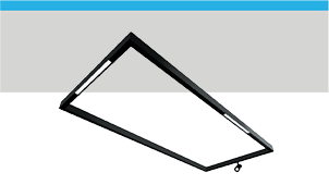 Track48 Aufbau-Leuchtrahmen