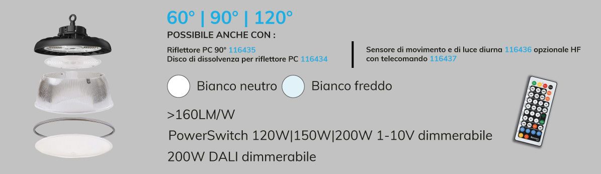 Illuminazione a LED industriale Serie FL