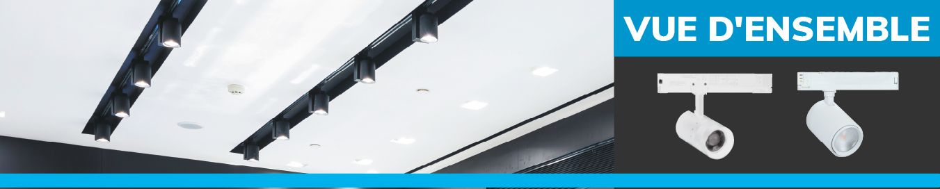 Accessoires projecteur gamme S1 pour rail 3 allumages - ISOLED