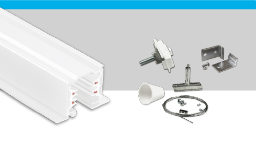 3-PH HV Schienen Zubeh&ouml;r Classic Einbau