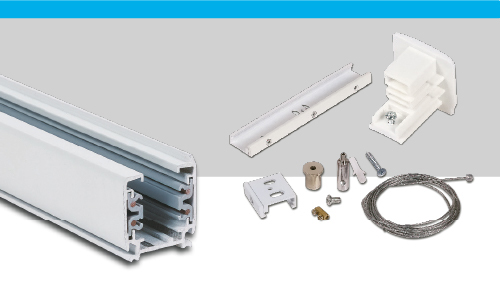 3-PH HV Schienen Zubeh&ouml;r Serie S1 Aufbau